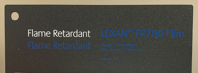 LEXAN FR700 Film Black Flame Retardant For Insulation lexan-fr700-film-black-flame-retardant-for-insulation